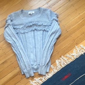 Blue Tassel Sweater - Revolve
